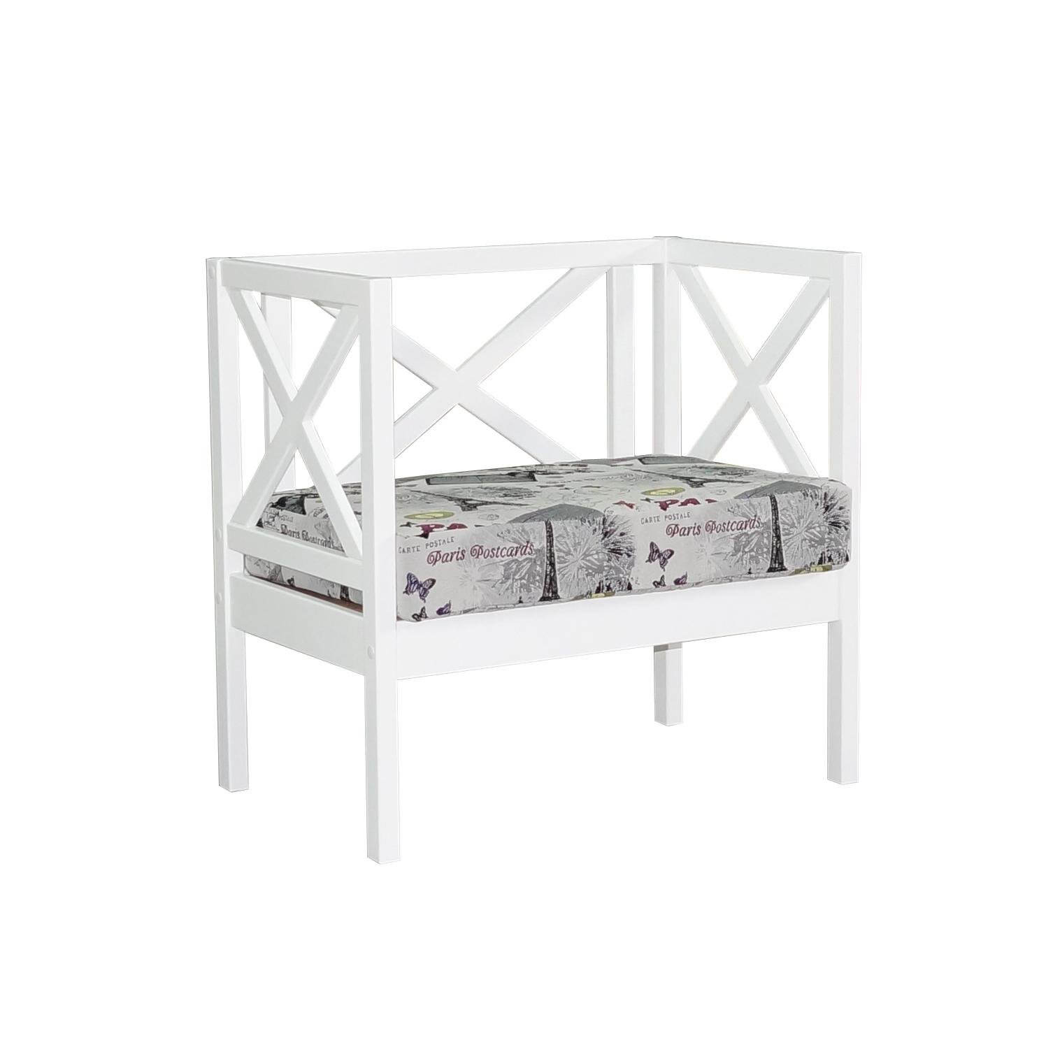 Кресло Скиф Мила Белый/Экшн (18549969)