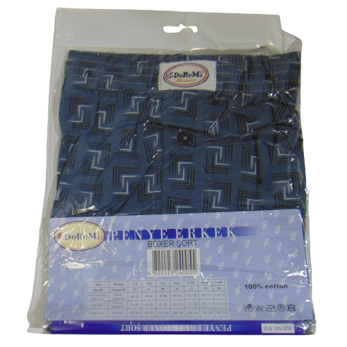 Трусы мужские хлопок Doremi 312-9 XL Серый - фото 2