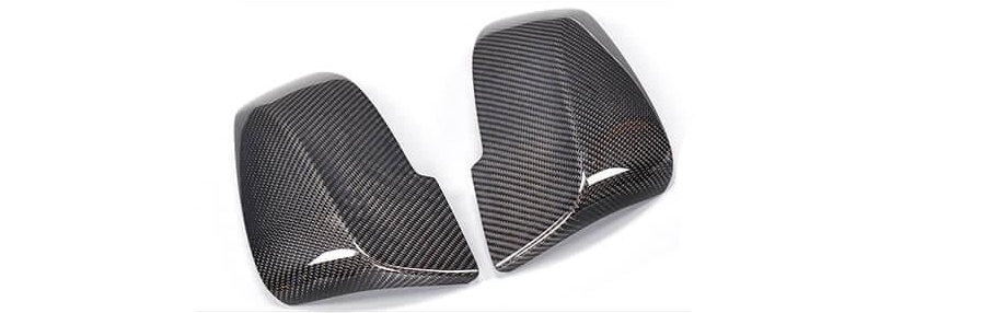 Накладки на зеркала DDCarbon V1 для BMW 1 серия E81/82/87/88 2004-2011 карбон (146144)