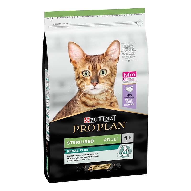 Корм Purina Pro Plan Sterilised Renal Plus Turkey для стерелизованных кошек с индейкой 10 кг (24602721)