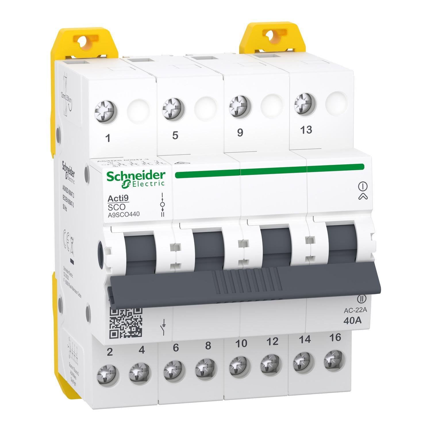 Перемикач Schneider Electric 1-0-2 iSSW Acti9 4P 40A 415V (A9SCO440)