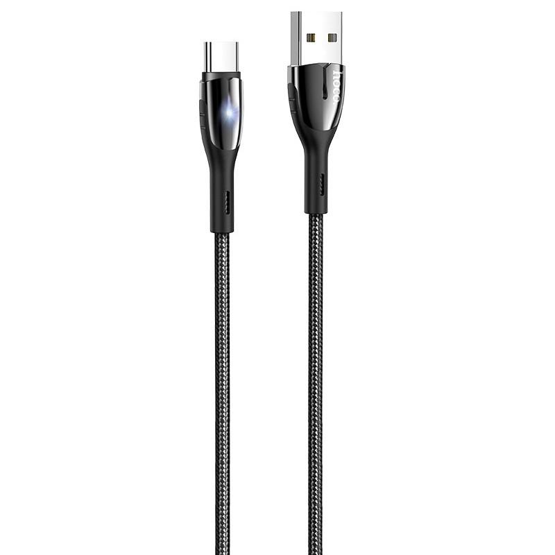 Дата-кабель Hoco U89 "Safeness" Type-C 1,2 м Черный (00000039202_1)