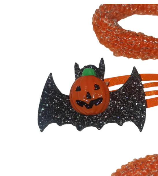 Заколки на Хелловін гарбуз з резинками One size Різнокольоровий (703255) - фото 3 Заколки на Хелловін гарбуз з резинками One size Різнокольоровий (703255) - фото 3