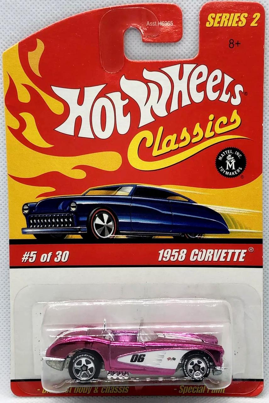 Іграшкова машинка Hot Wheels 1958 Corvette 2006 Classics Series 2 05/30 (J2761)