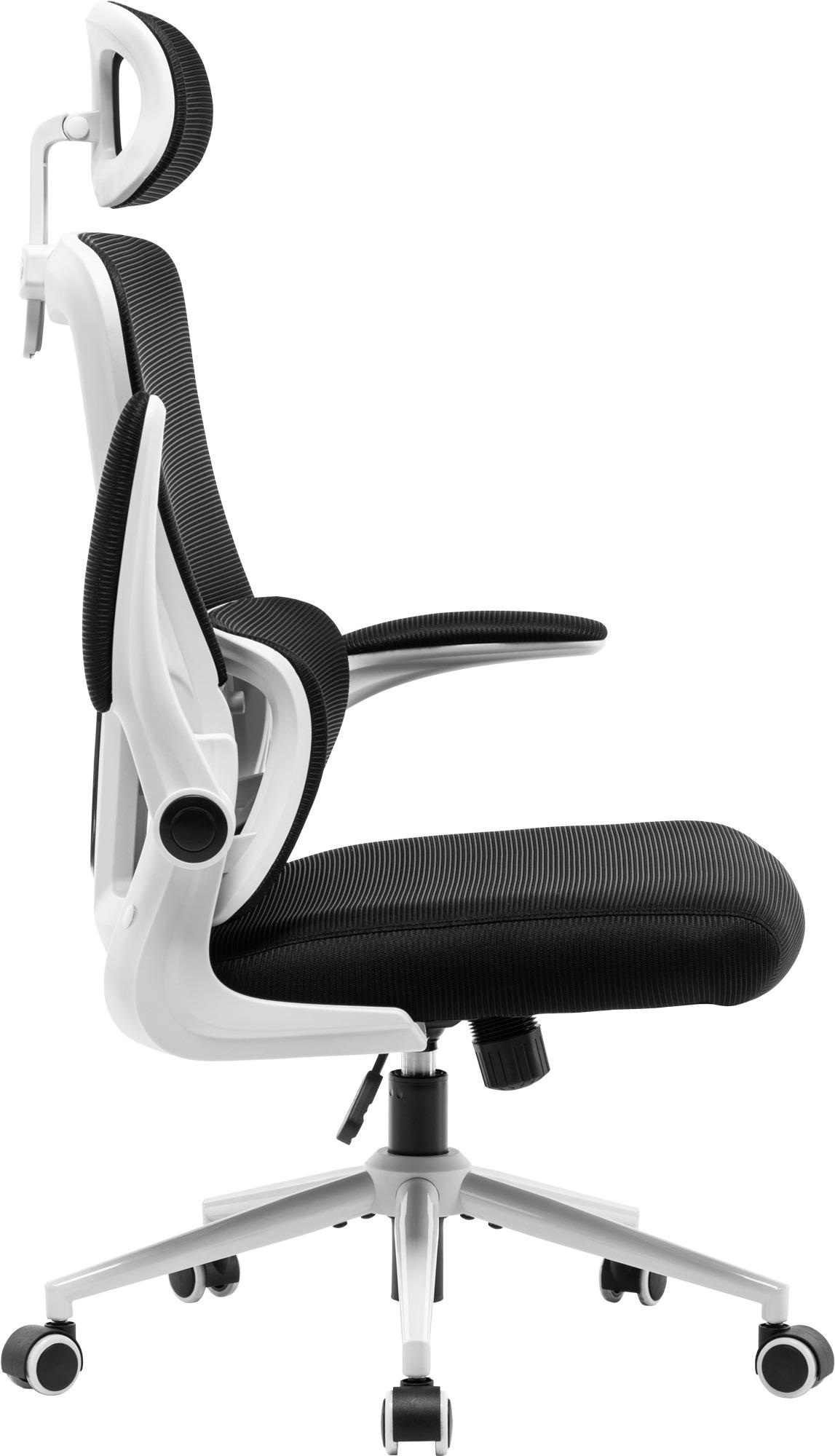 Кресло офисное GT Racer X-5728 White/Black - фото 3