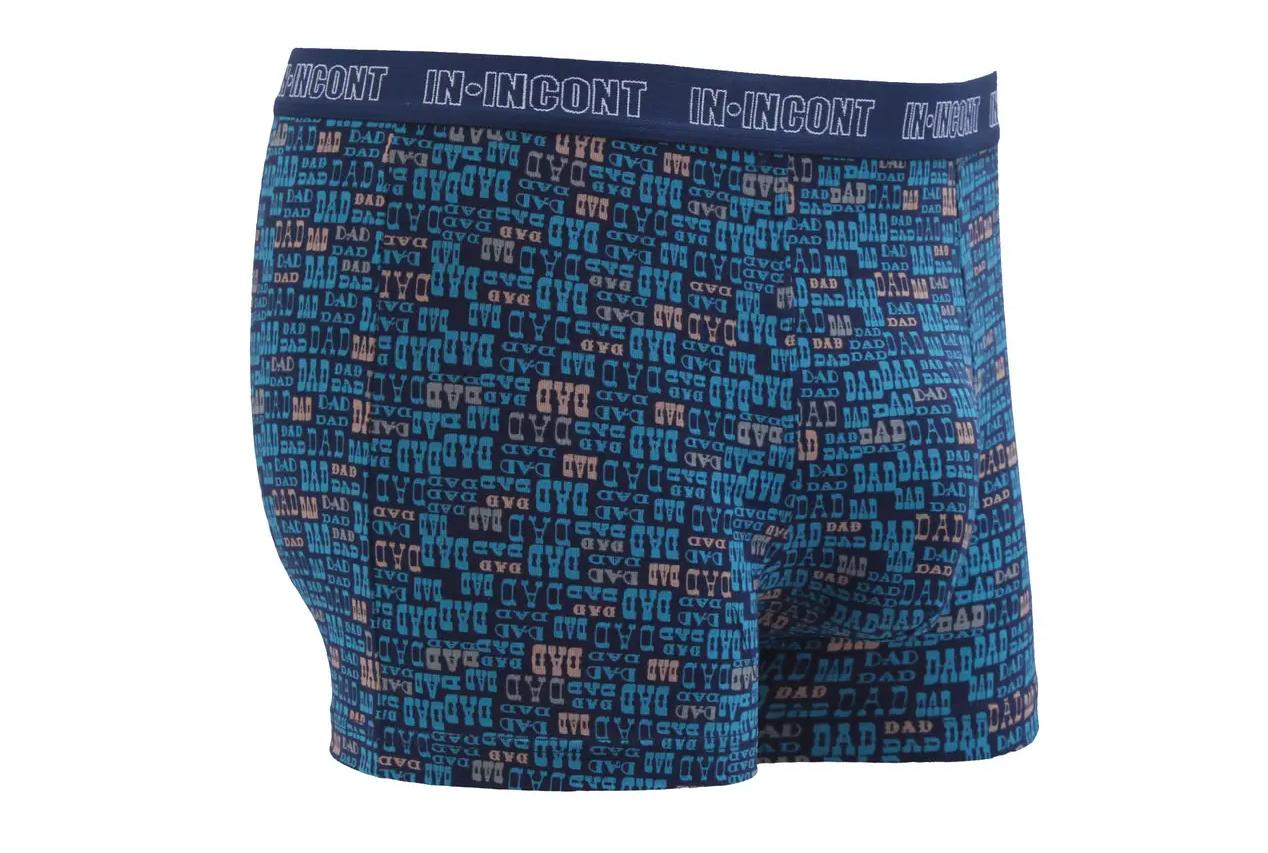Мужские трусы IN.INCONT стрейчевые XL р. 46-48 Темно-синий (9112)