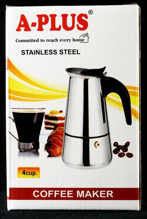 Кофеварка A-Plus 2087 нержавеющая сталь (DR001319) - фото 3 Кофеварка A-Plus 2087 нержавеющая сталь (DR001319) - фото 3