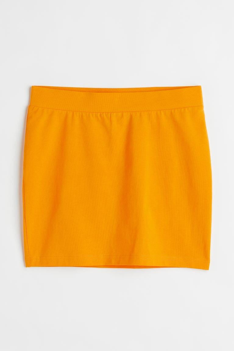 Юбка H&M 1063201 S Оранжевый