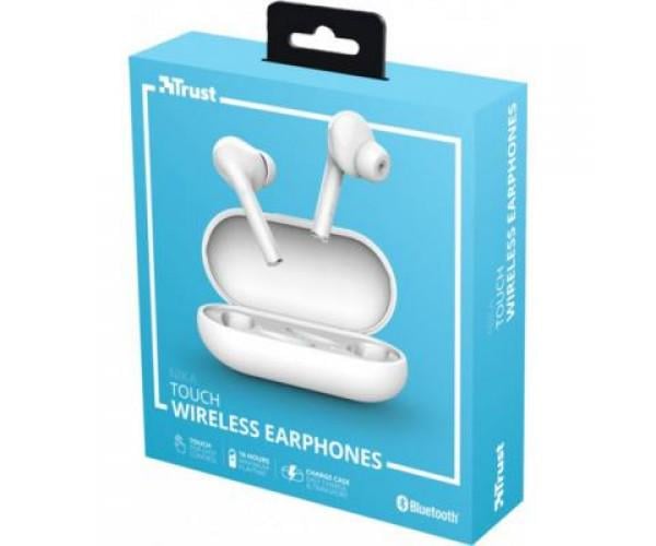 Навушники Trust Nika Touch True Wireless True Wireless White (23705) - фото 9