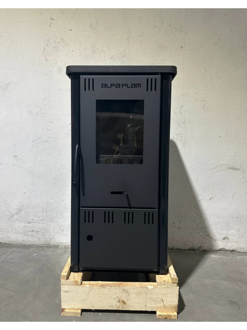 Печь на дровах отопительно-варочная ALFA-PLAM Elita 2 Серый - фото 2