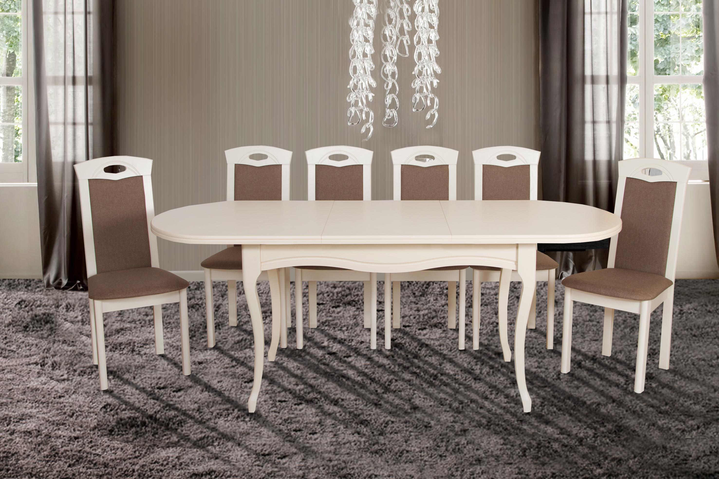 Обеденный стол Ультра Оливер 1500/2000х845х760 мм Бежевый (GAА0027330) - фото 2 Обеденный стол Ультра Оливер 1500/2000х845х760 мм Бежевый (GAА0027330) - фото 2