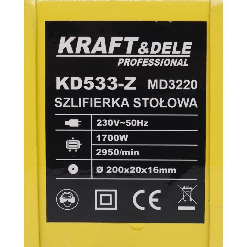 Точильный станок из камня Kraft&Dele KD533-Z 200 мм - фото 5 Точильный станок из камня Kraft&Dele KD533-Z 200 мм - фото 5
