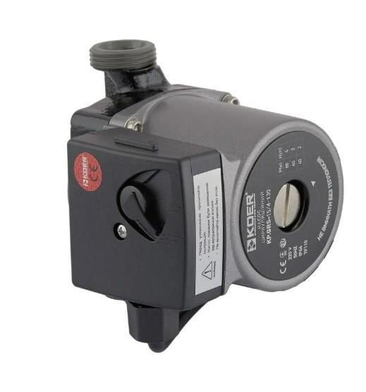 Циркуляционный насос KOER KP.GRS-15/4-130 с кабелем/без гаек (KP3175)