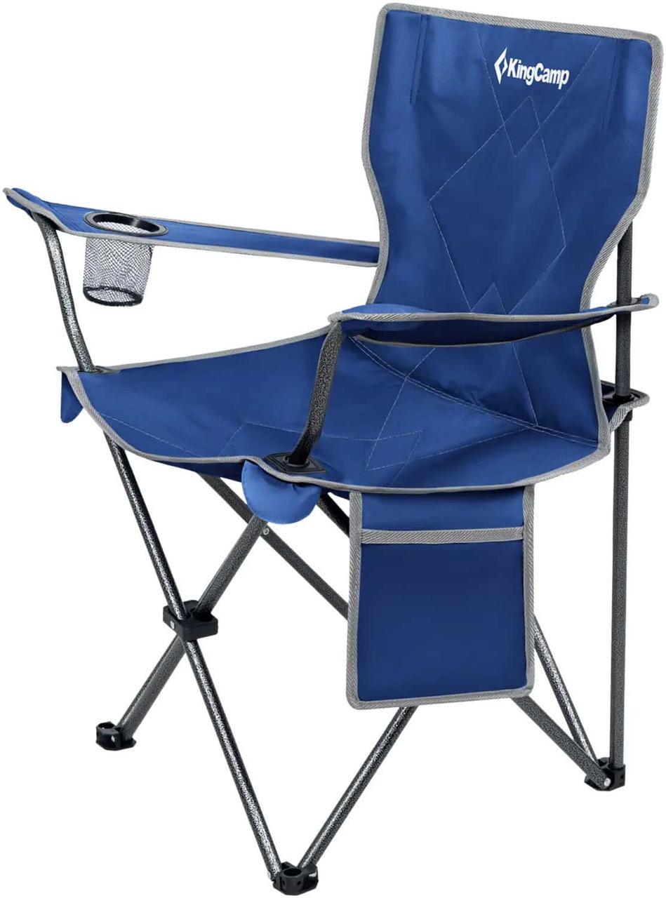Туристическое кресло раскладное KingCamp Lotus Cyan (KC2216_CYAN) - фото 2 Туристическое кресло раскладное KingCamp Lotus Cyan (KC2216_CYAN) - фото 2