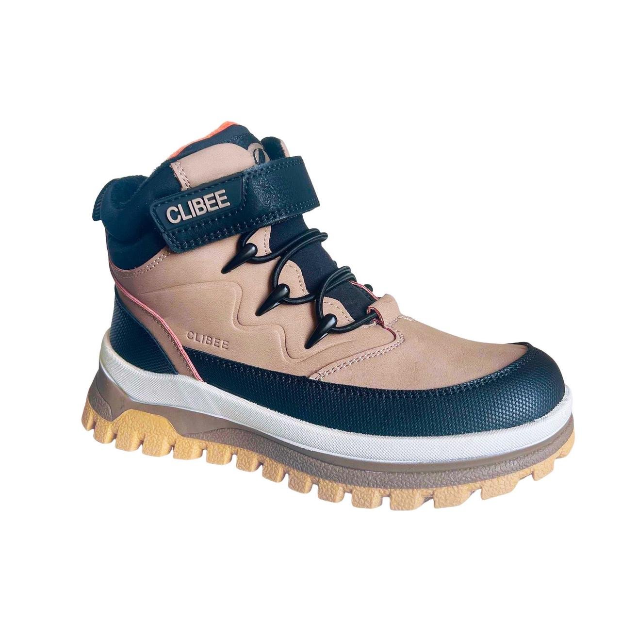 Черевики зимові для хлопчиків Clibee HC54242/36 р. 36 Бежевий