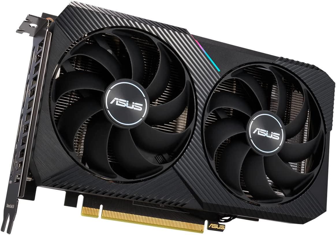 Відеокарта Asus GeForce RTX 3050 8GB GDDR6 DUAL OC DUAL-RTX3050-O8G (90YV0HH0-M0NA00) - фото 6