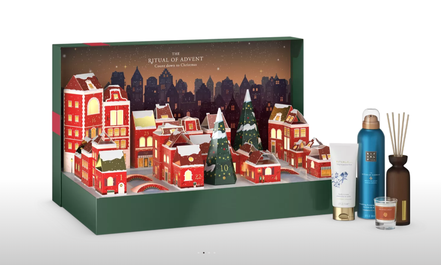 Адвент-календарь Rituals 3D Deluxe2024 с рождественскими гирляндами подарочный - фото 3 Адвент-календарь Rituals 3D Deluxe2024 с рождественскими гирляндами подарочный - фото 3