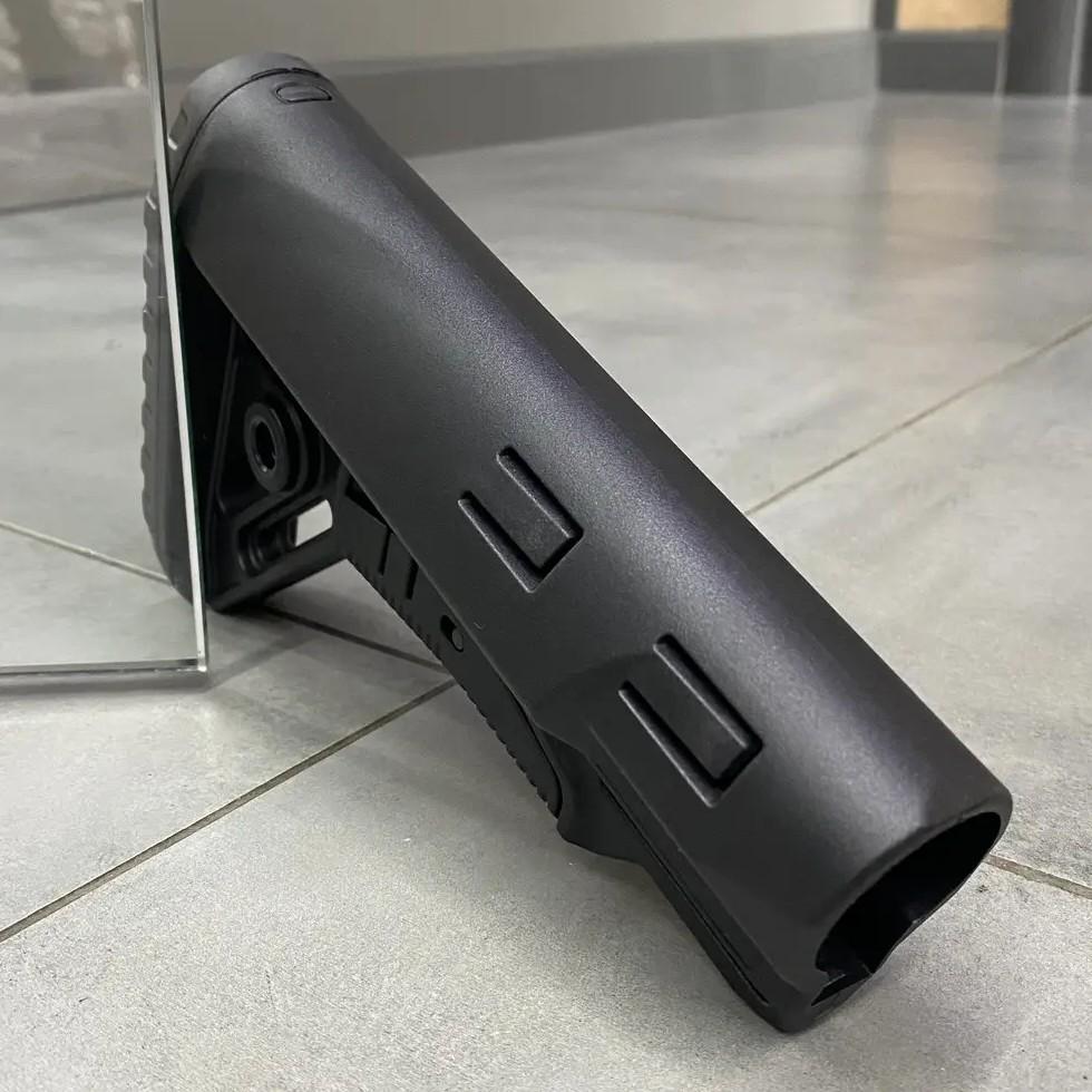 Приклад DLG Tactical TBS Sharp DLG-131 для винтовок с трубкой Com Spec Черный (244427) - фото 5