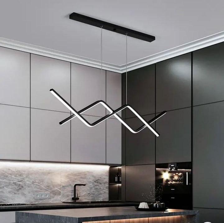 Люстра светодиодная 24 Вт Черный (6513BK)