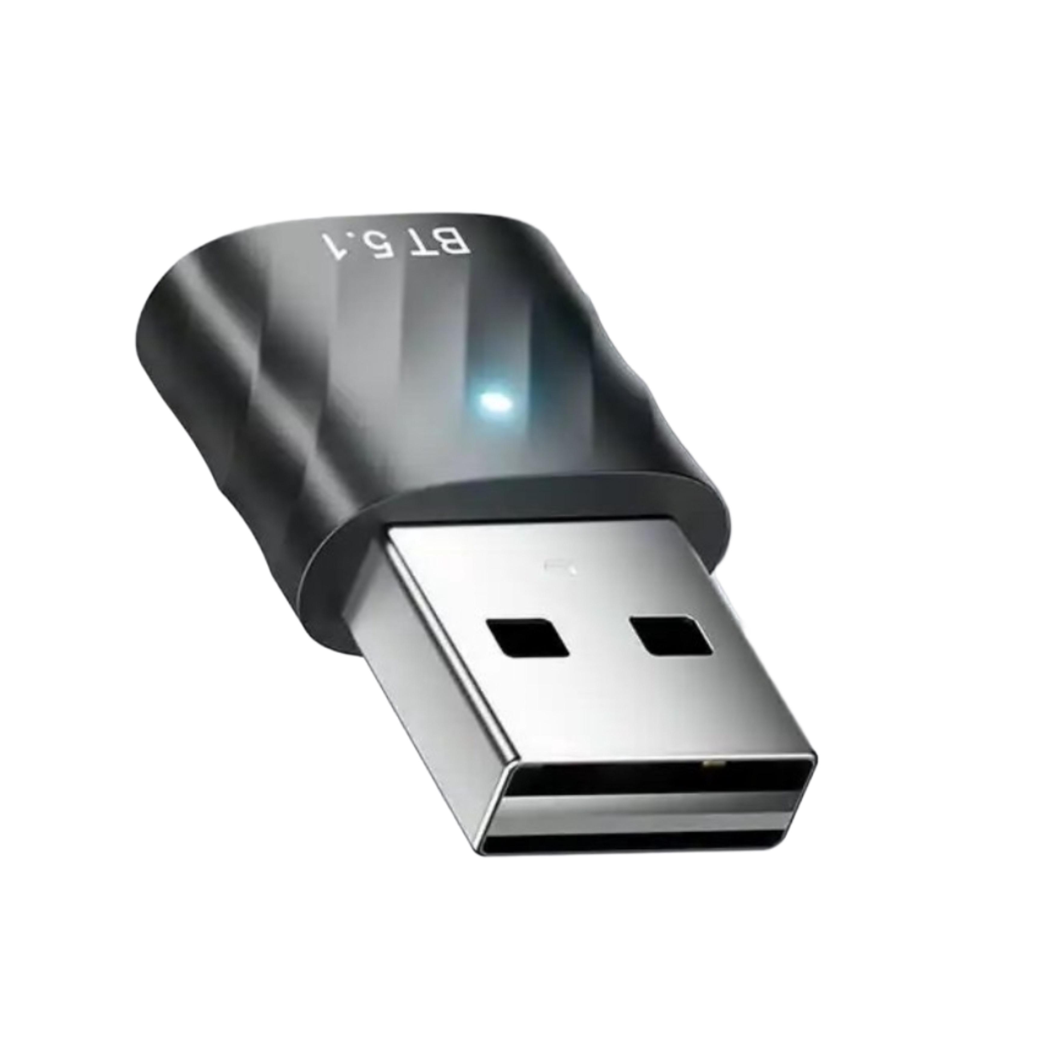 Адаптер Toocki Bluetooth 5.1 Чорний