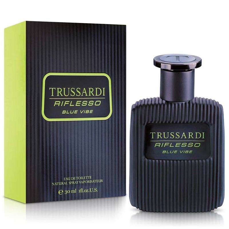 Туалетна вода для чоловіків Trussardi Riflesso Blue Vibe 30 мл (18776615) - фото 1