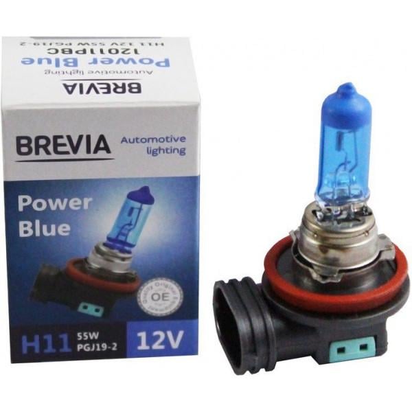 Автомобильная лампа галогенная Brevia Power Blue H11 55W (12011PBC)