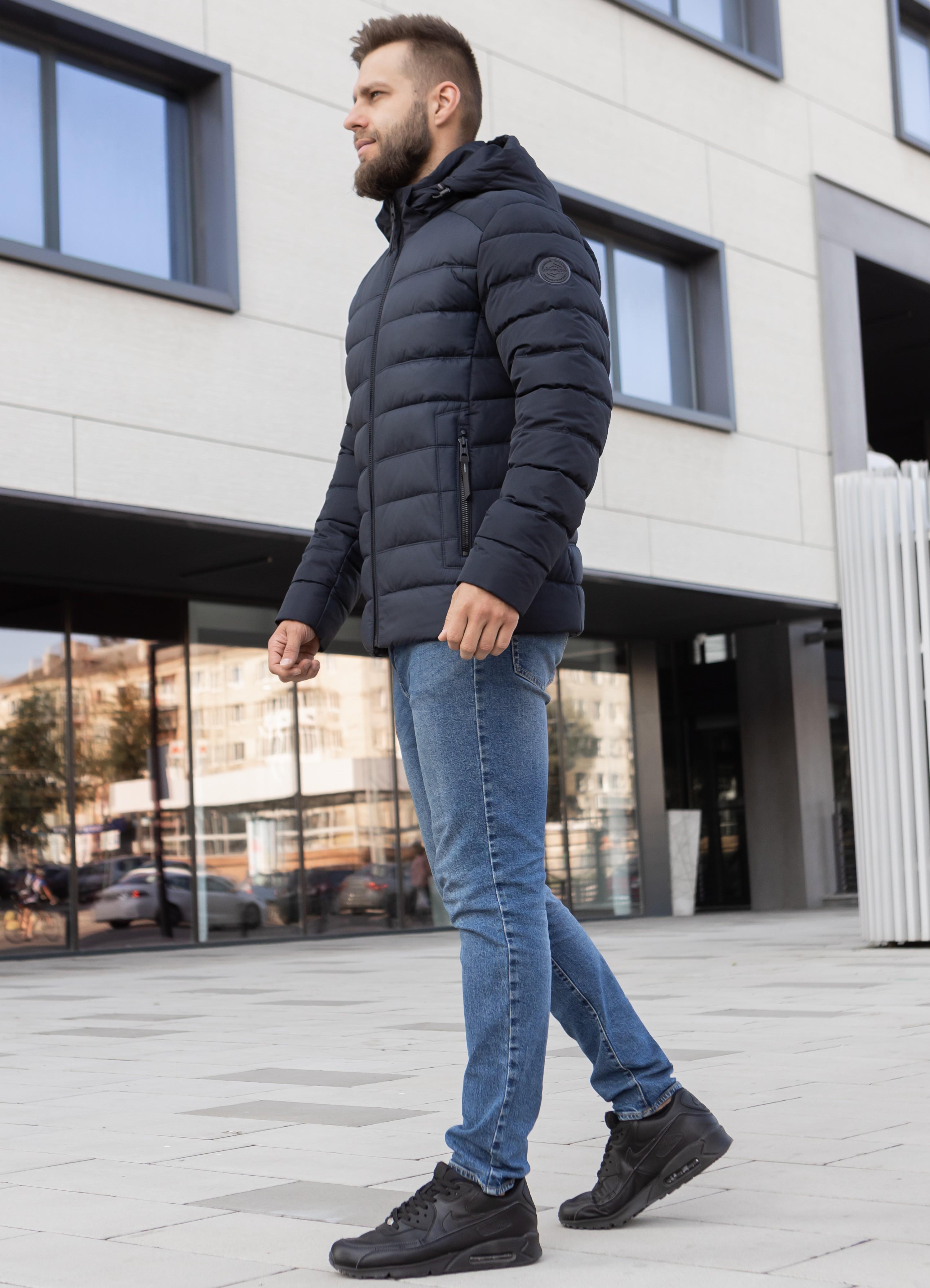 Куртка чоловіча зимова Vavalon 24-V р. 70 Синій (29116978) - фото 3 Куртка чоловіча зимова Vavalon 24-V р. 70 Синій (29116978) - фото 3