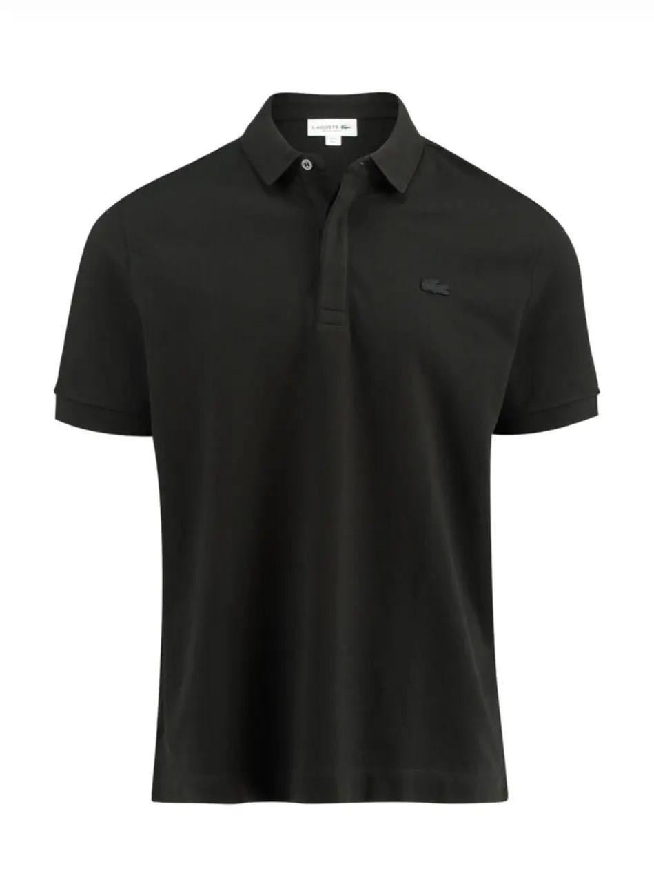 Поло мужское Lacoste Paris Polo 14088 S Black Поло мужское Lacoste Paris Polo 14088 S Black