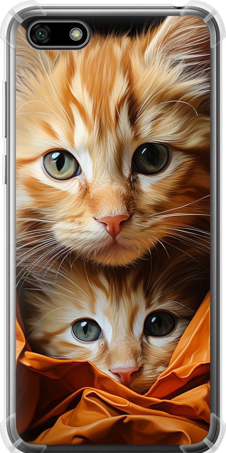 Чохол на Huawei Honor 7A Котики 2 (5664sp-1805-42517)