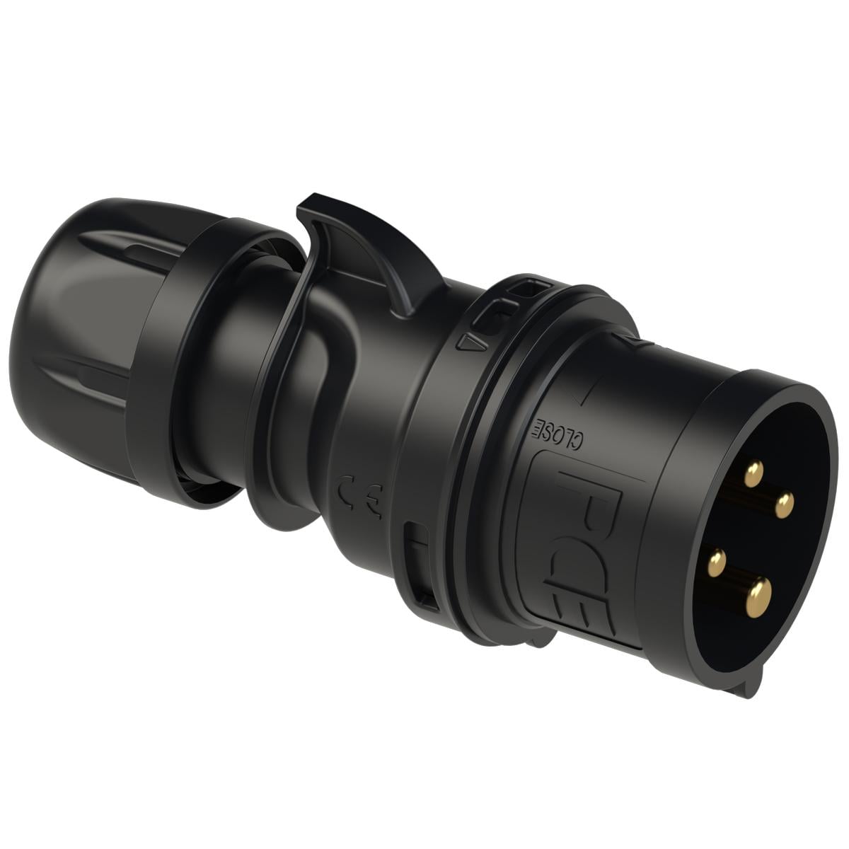 Силова вилка кабельна PCE 3P+E IP44 16A 400V (014-6x)