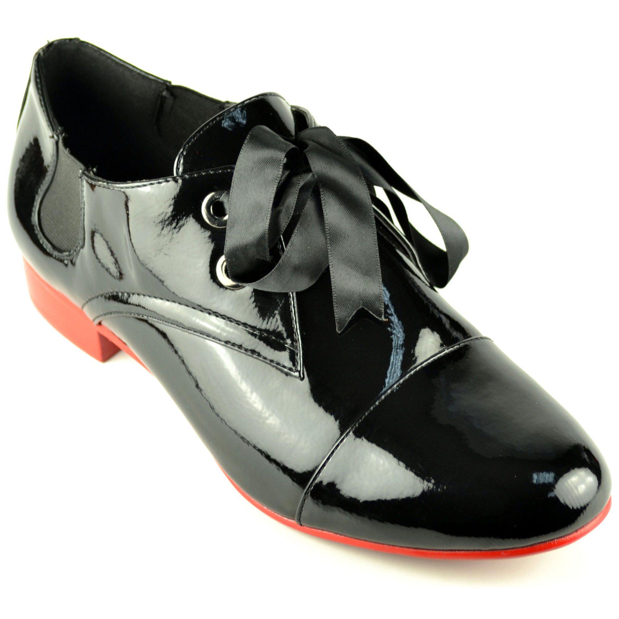 Туфли женские осенние SP Lion р. 40 Черный/Красный (03906-40)