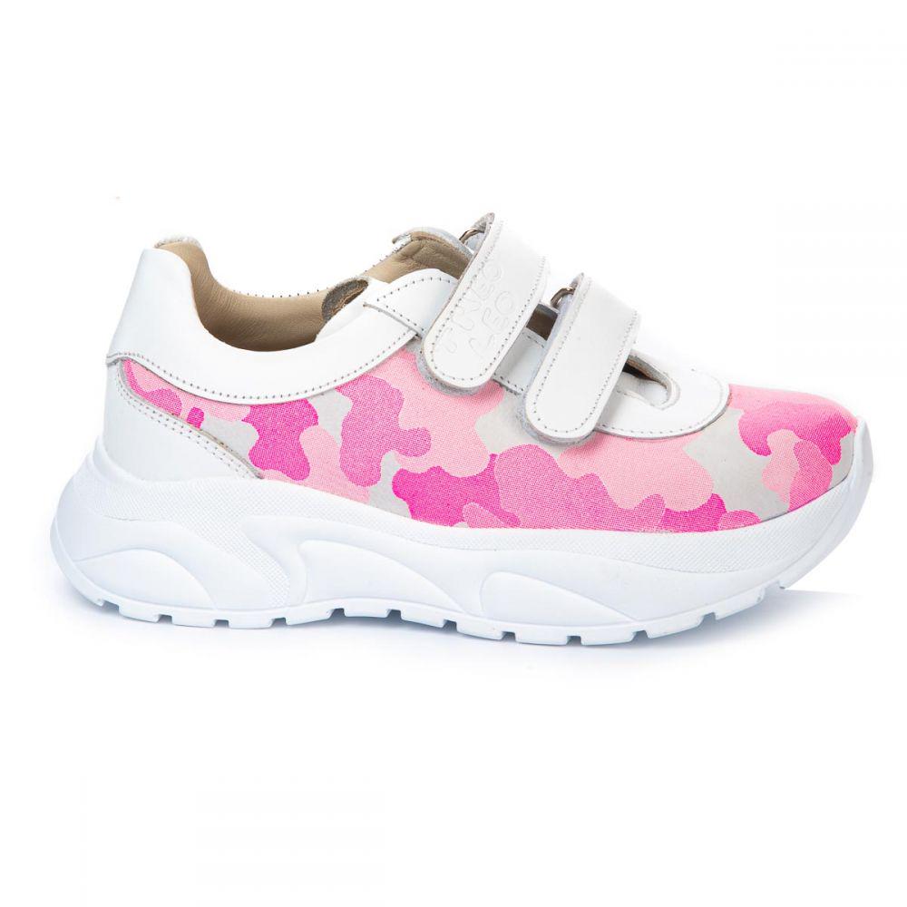 Кроссовки The Leo 1209 р. 34 22 см Бело-розовый - фото 2 Кроссовки The Leo 1209 р. 34 22 см Бело-розовый - фото 2