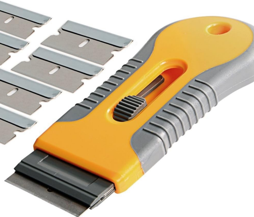 Скребок и запасные лезвия для чистки стеклокерамических плит и варочных поверхностей 10 шт. - фото 2 Скребок и запасные лезвия для чистки стеклокерамических плит и варочных поверхностей 10 шт. - фото 2