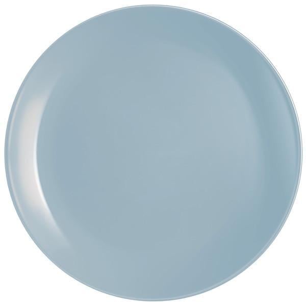 Тарелка обеденная Luminarc Diwali Light Blue круглая без борта/стеклокерамика d 27,3 см Голубой (2015P)