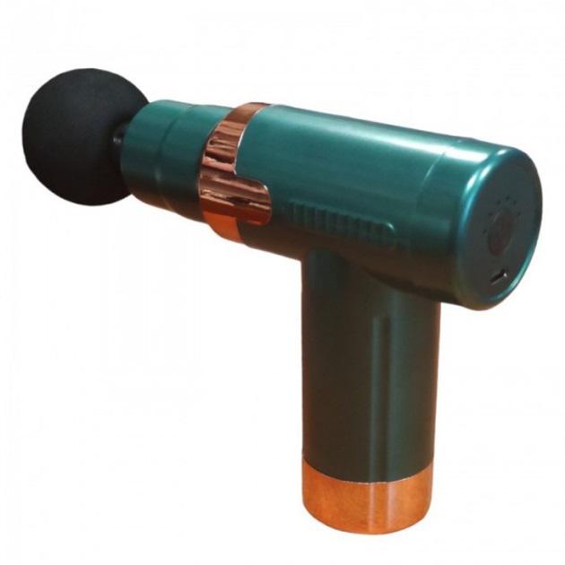 Електромасажер ручний Massage Gun JY-760 Green (86e627ab) - фото 2