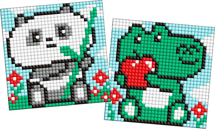 Набор алмазной мозаики для детей Ideyka на магнитной основе Удивительные вкусности 9х9 см x 4 шт. (AMG1069)