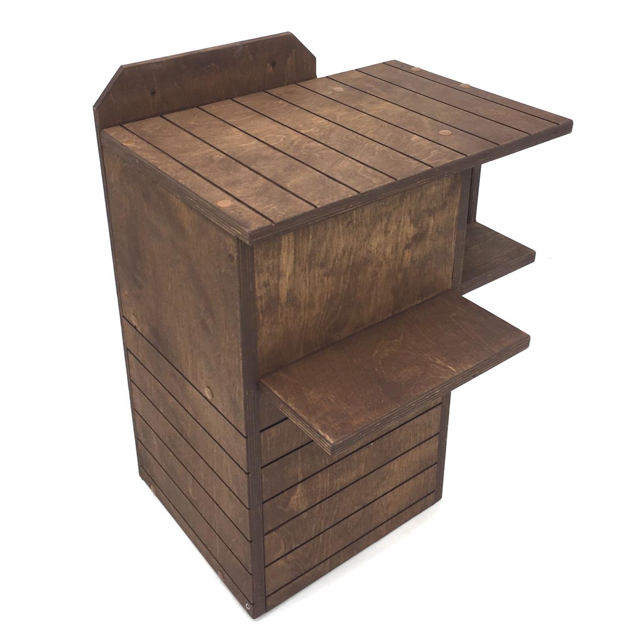 Домик для белок из дерева Чилим Капучино (ДДБ-000709) - фото 8 Домик для белок из дерева Чилим Капучино (ДДБ-000709) - фото 8