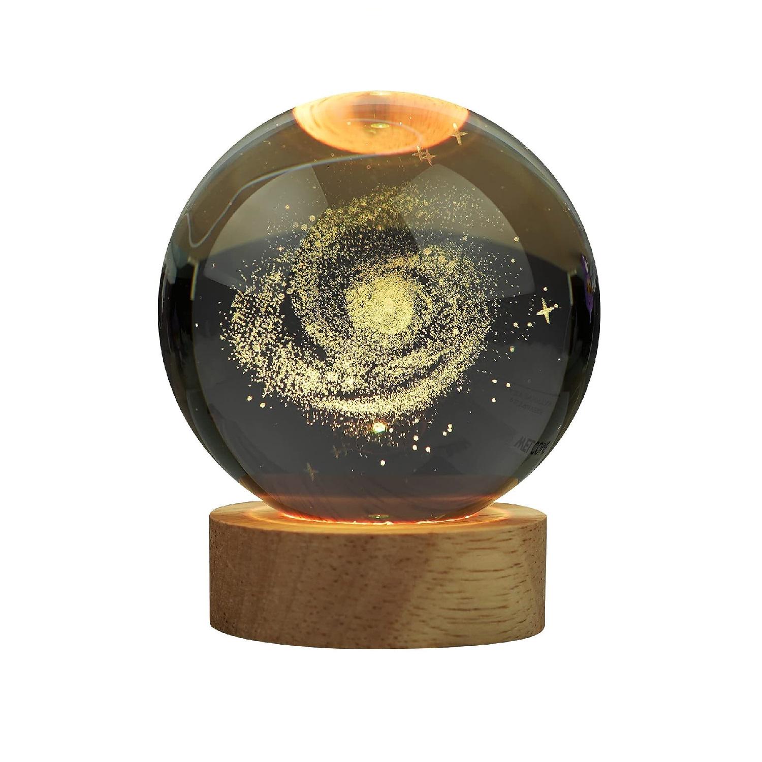 Светильник-ночник с 3D гравировкой GalactisLumi Млечный Путь (802)