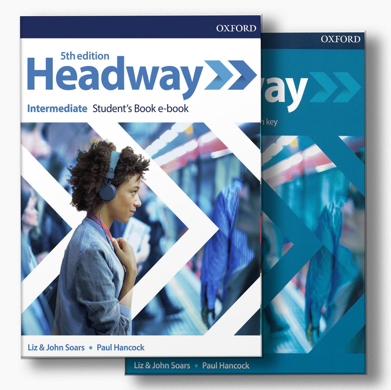 Учебник и рабочая тетрадь New Headway 5th Edition Intermediate Student's Book/Workbook