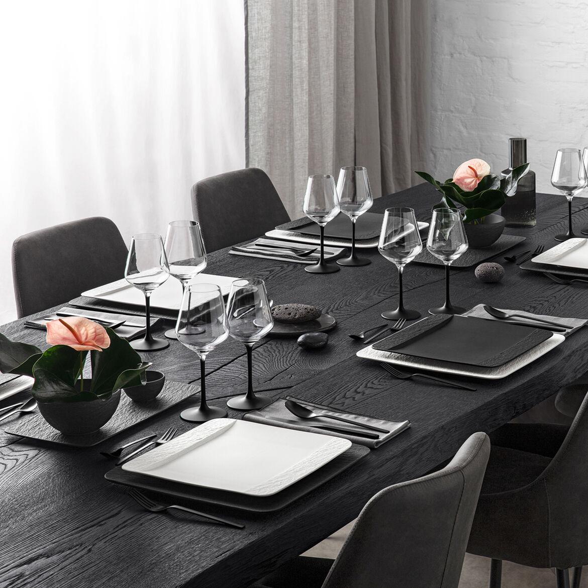 Набір келихів для білого вина Villeroy &amp; Boch Manufacture Rock 4 шт. 380 мл (1137988120) - фото 6