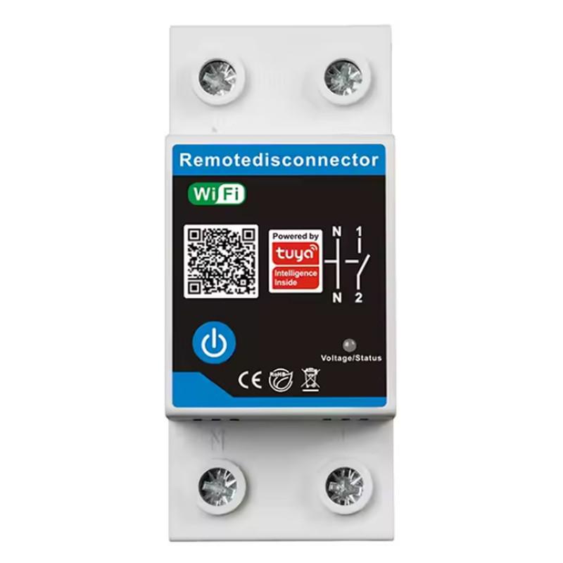 Реле умное WiFi RMshebei только таймер 1P+N 63A 230V Smart Life/Tuya (WTDZW-C)