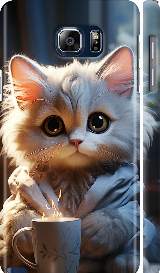 Чехол на Samsung Galaxy Note 5 N920C White cat (5646c-127-42517)
