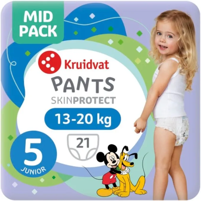 Подгузники-трусики Kruidvat 5 13-20 кг 21 шт.