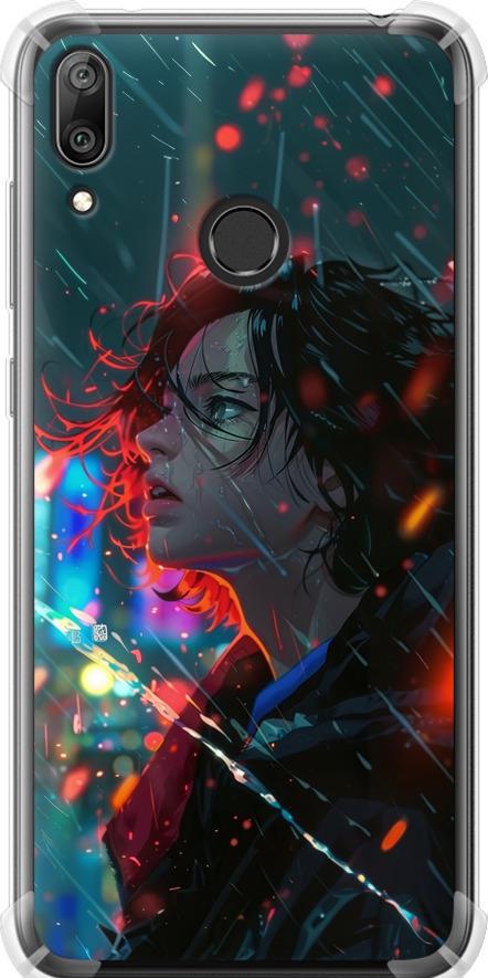 Чехол на Huawei Y7 2019 Ночные огни (6096sp-1638-42517)