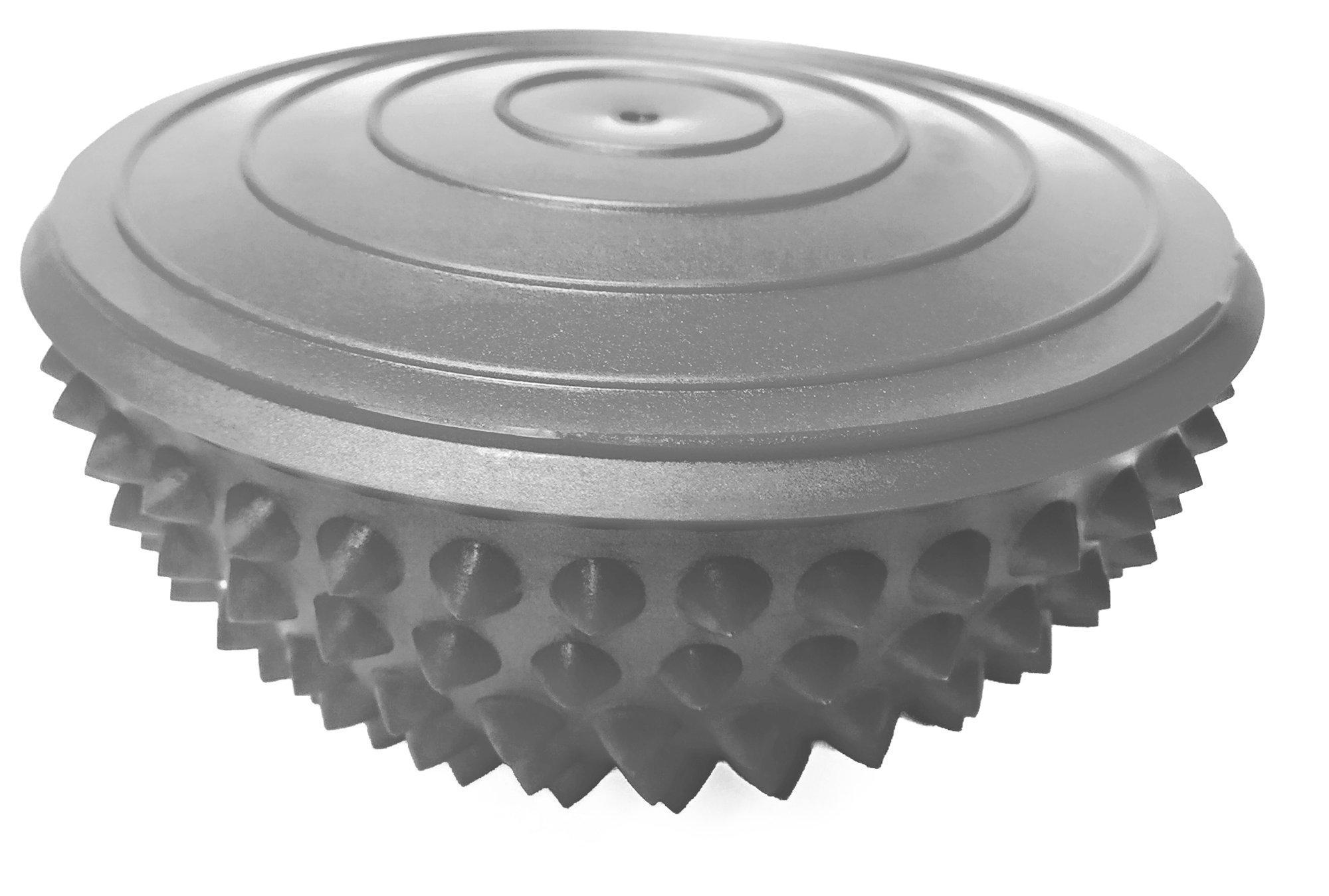 Напівсфера масажна жорстка EasyFit 15 см Сірий - фото 2 Напівсфера масажна жорстка EasyFit 15 см Сірий - фото 2