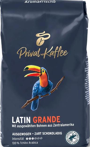 Кофе в зернах Tchibo Privat Kaffe Latin Grande 500 г (15186)