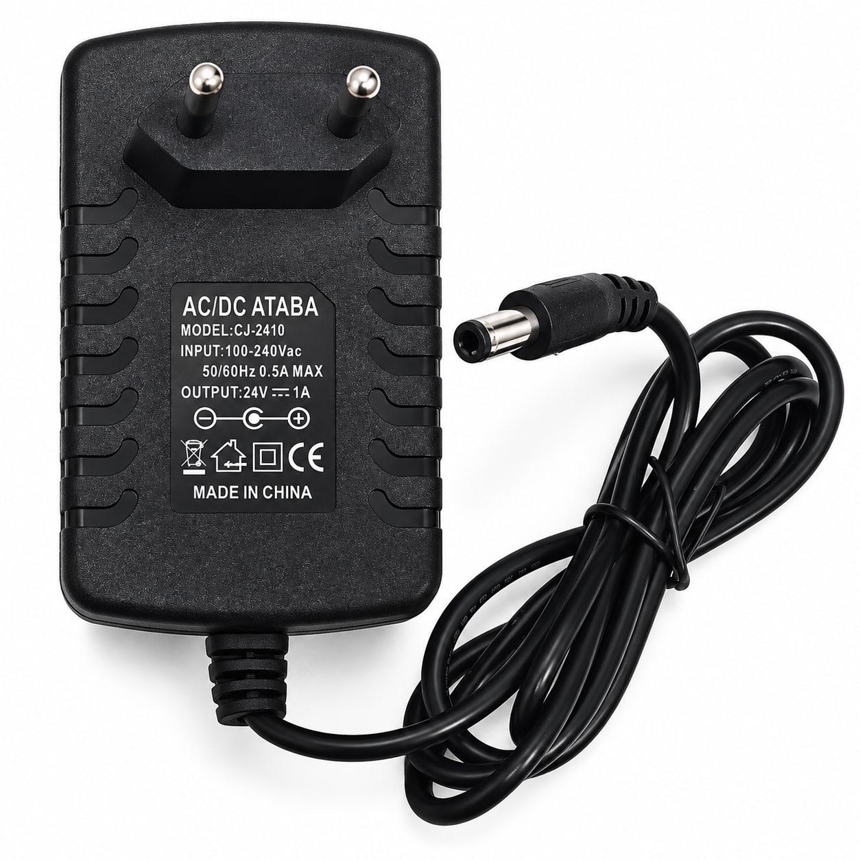 Зарядка МЗП для ноутбука 24V2A пластик CJ-2420 (000061026)