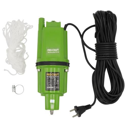 Вибрационный насос ProCraft VN72D 0,4 кВт нажим 72 м 22 л/мин