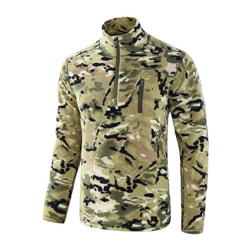 Кофта Lesko A973 Camouflage CP XL 36р. флисовая мужская Кофта Lesko A973 Camouflage CP XL 36р. флисовая мужская