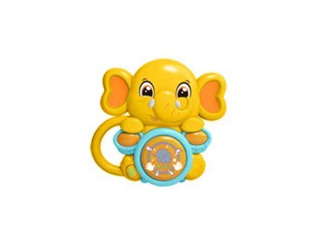 Детская погремушка Limo Toy Слоненок Оранжевый (855-58-59-60-61A)